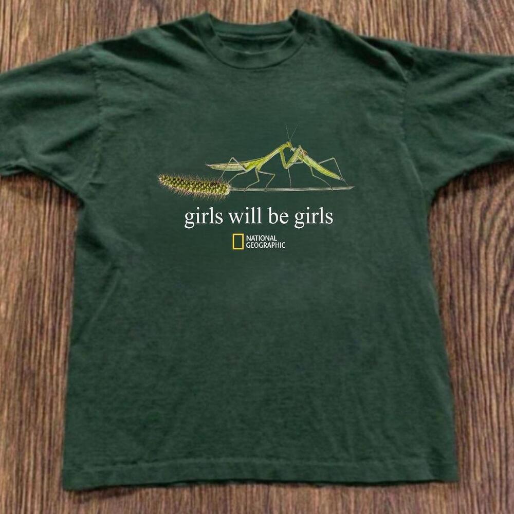 Gildan Men Green T-Shirt, Niational Geographic Green